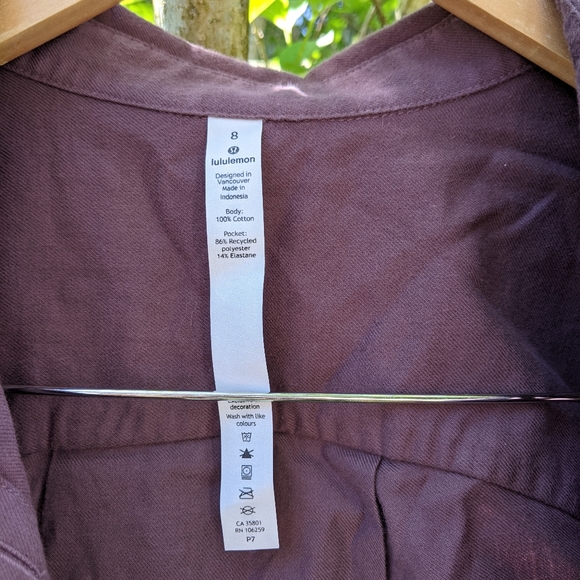 Lululemon Full Day Ahead Flannel - Picture 2 of 3